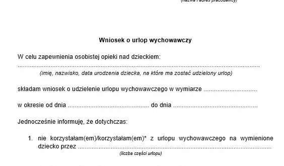 Urlop wychowawczy: 21 dni robocze czy kalendarzowe? Sprawdź, co musisz wiedzieć!